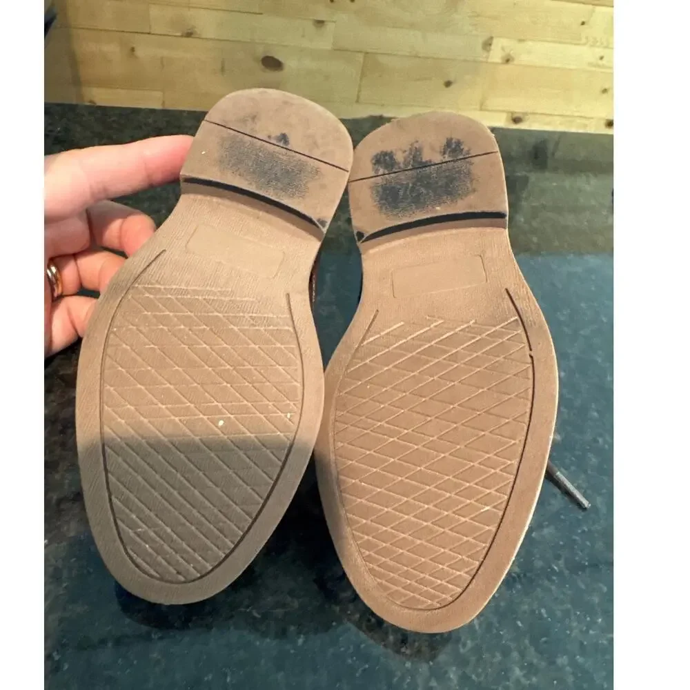 Bruno Mars Toddler Boys Brown Dress Shoes Size 9 T